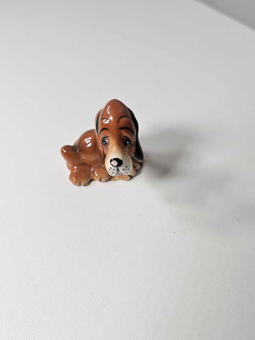 Hillbilly Hound Porcelian Figurine